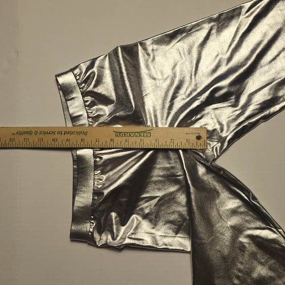 Gap Kids Silver Pants Size Large (10) - Picture 3 of 7